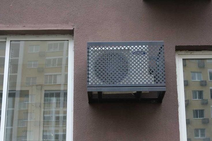 Корзина для кондиционеров ,сплит систем с траверсами и кронштейнами