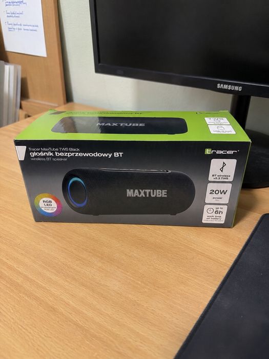 Boxă Bluetooth Tracer MaxTube TWS 20W | Bluetooth 5.3