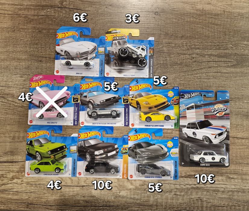 Hot Wheels и Matchbox колекционерски модели 2017-2026