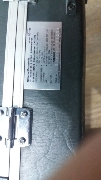 Vand Național Panasonic 3 în 1