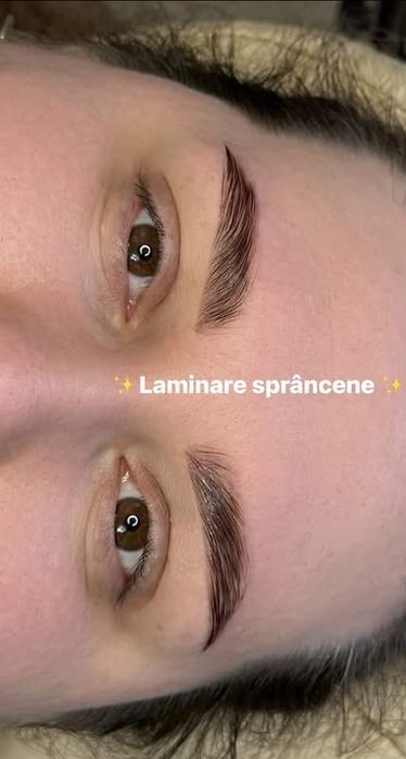 Stilizare si laminare sprancene, laminare gene!