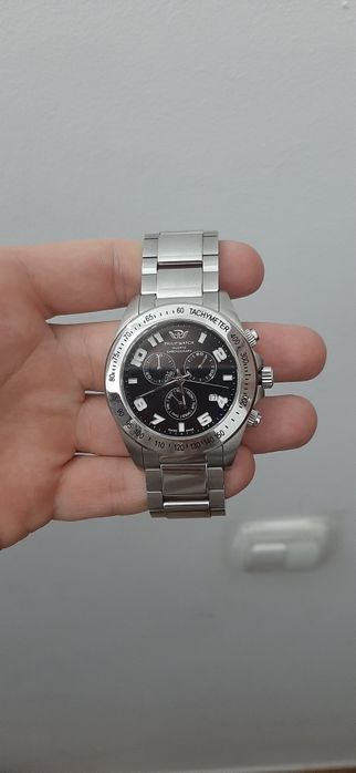 Ceas original philip watch quartz chronograph crystal sapphire de mana