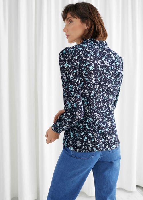 &Other stories Риза флорален принт