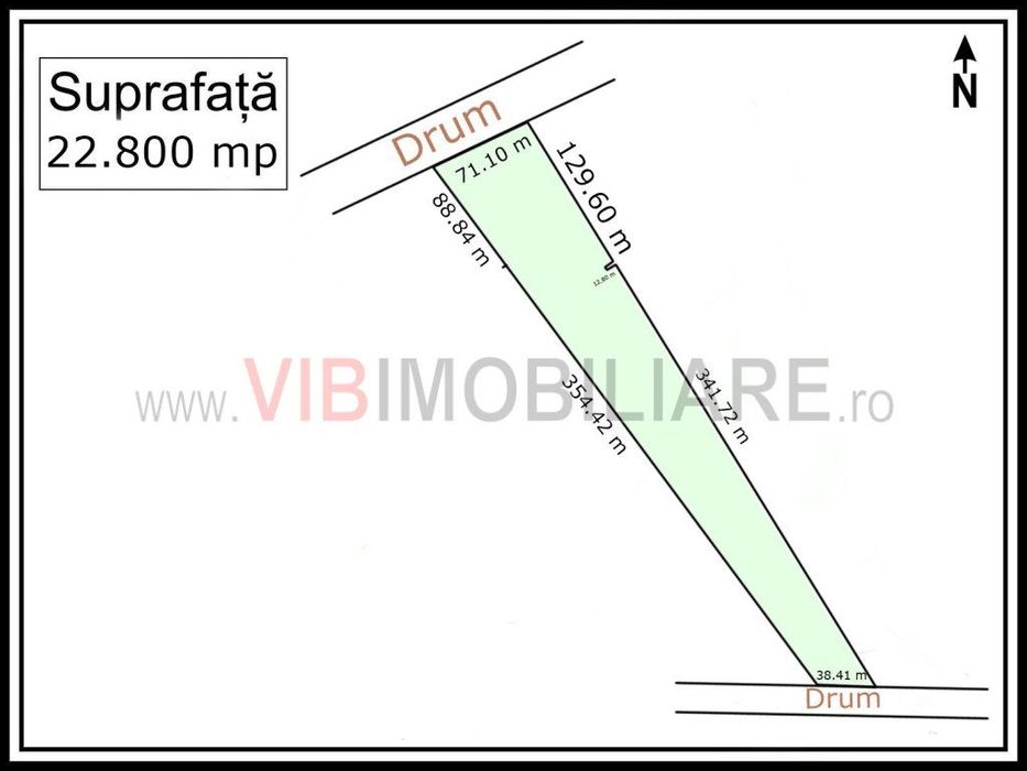 Teren de vanzare - 22800mp  - Parc Industrial km 23