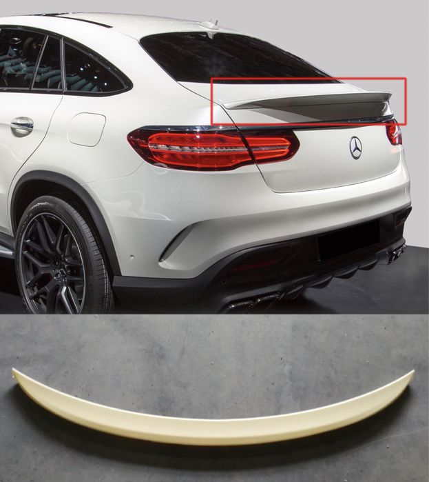 Лип спойлер багажник Mercedes x292 gle coupe lip spoiler гле купе мерц