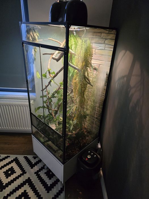 Lampa dubla ZooMed L caldura/UV+sistem de ceață/umificator ReptiPlanet