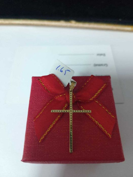pandantiv sub forma de cruce 14k (m3) star amanet