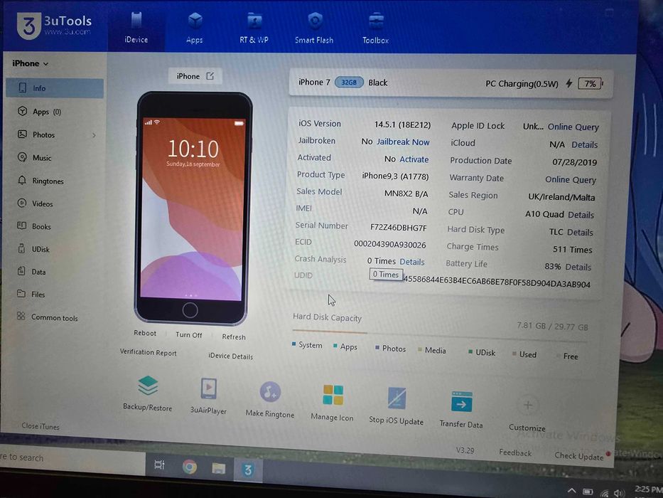 Lot telefoane Apple/google de piese