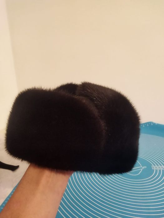 Натуральный норковые шапка
