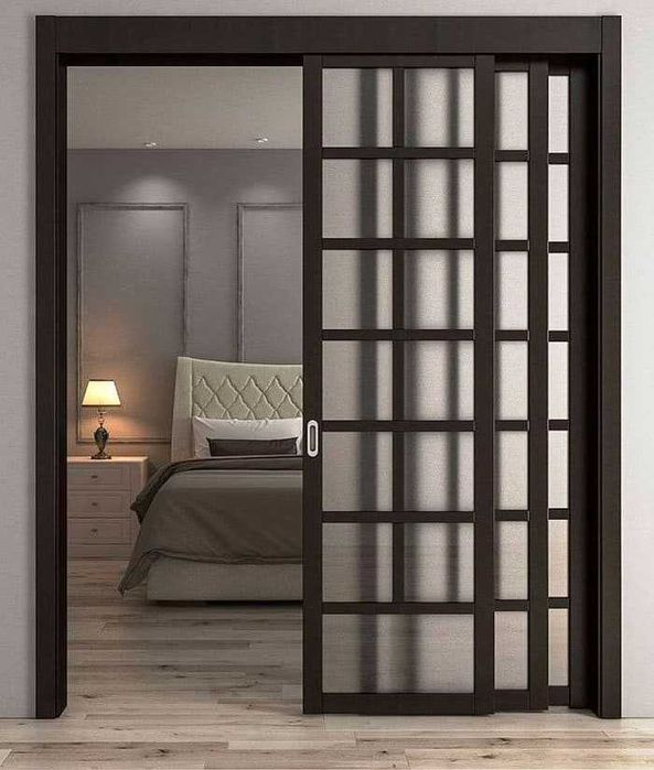 Межкомнатные Мдф двери раздвижные Temir Mdf eshiklar - входные двери