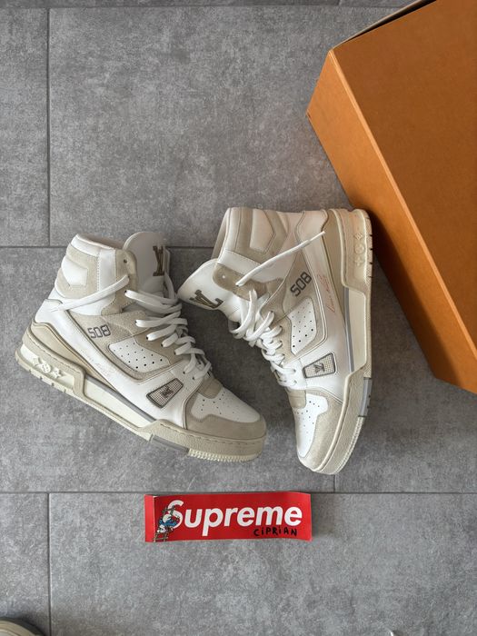 Louis Vuitton High Iridescent Trainer