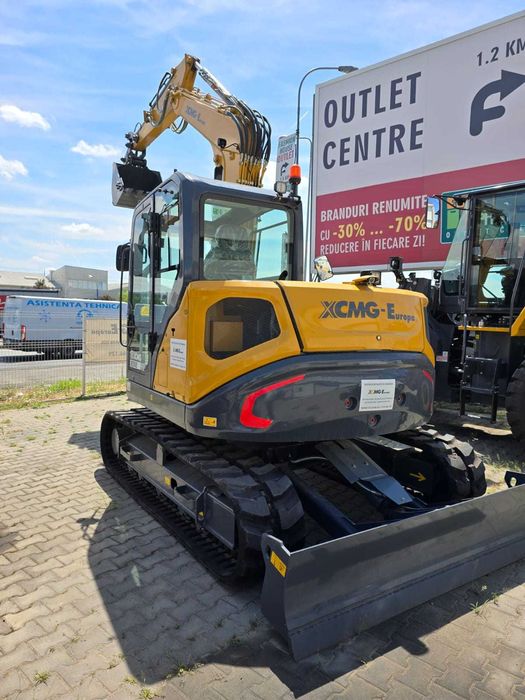 Midiexcavator pe senile XCMG XE80E, 9,5 tone  (NOU - STOC )