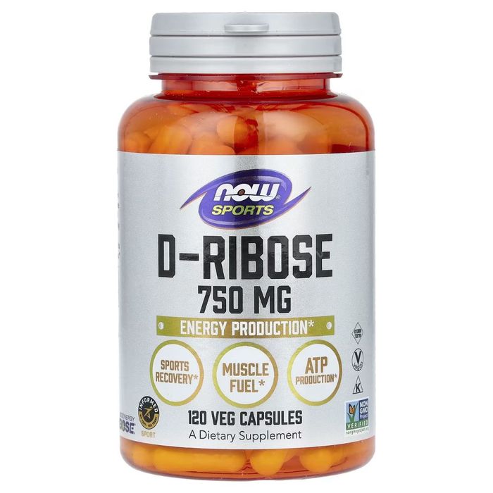D- Рибоза, NOW , Sports, D-Ribose 750mg