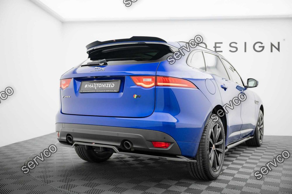 Prelungire splitter bara spate Jaguar F-Pace R-Sport Mk1 2016-2020 v1 - Maxton Design