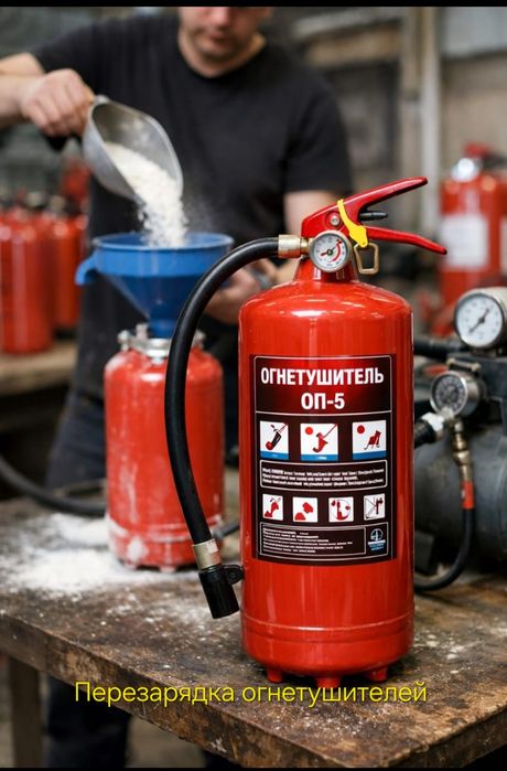 Продажа и перезарядка огнетушителей