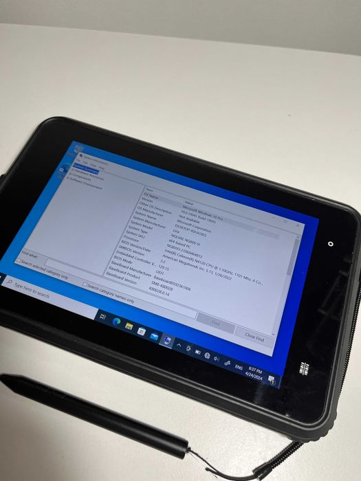 Tableta Rugged Newland NQuire 800 III windows 10 pro tester auto
