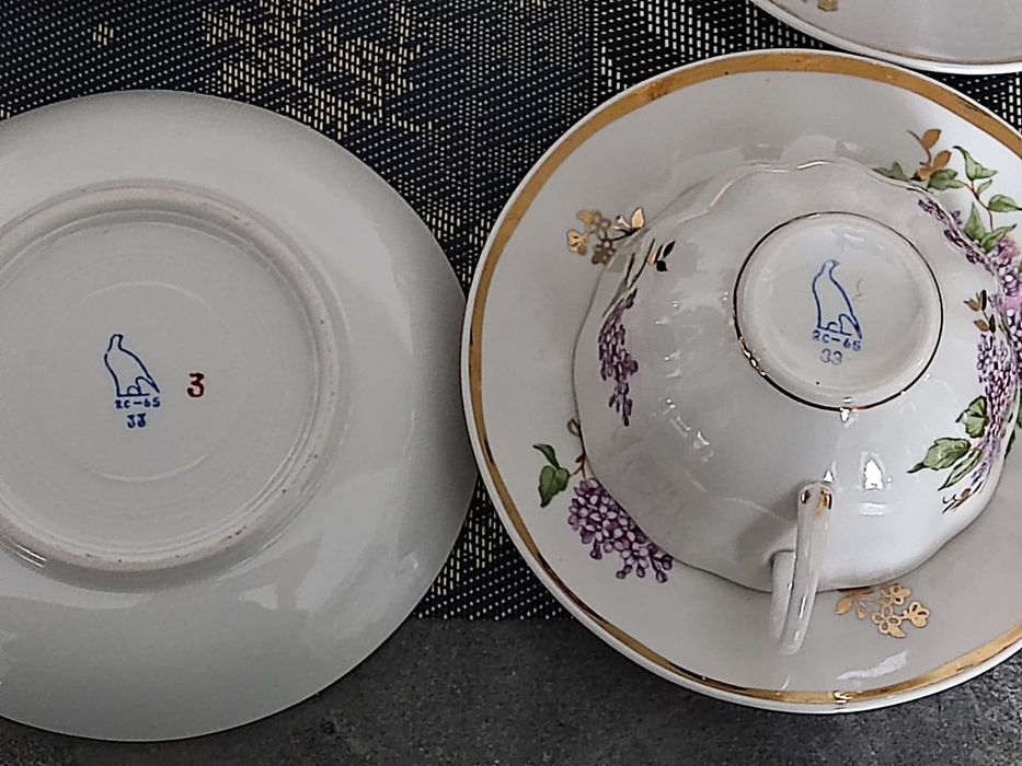 Сервиз чайный Сирень Дулево