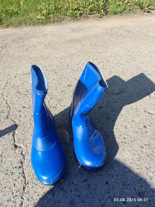 Сапоги резиновые детские