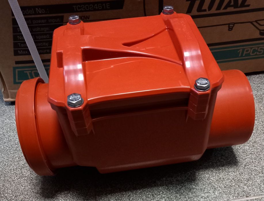 Възвратен клапан за канализация Ф 110 – Защитете системата