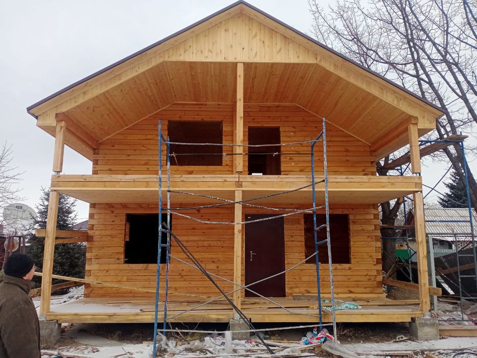 Бани из бруса под ключ