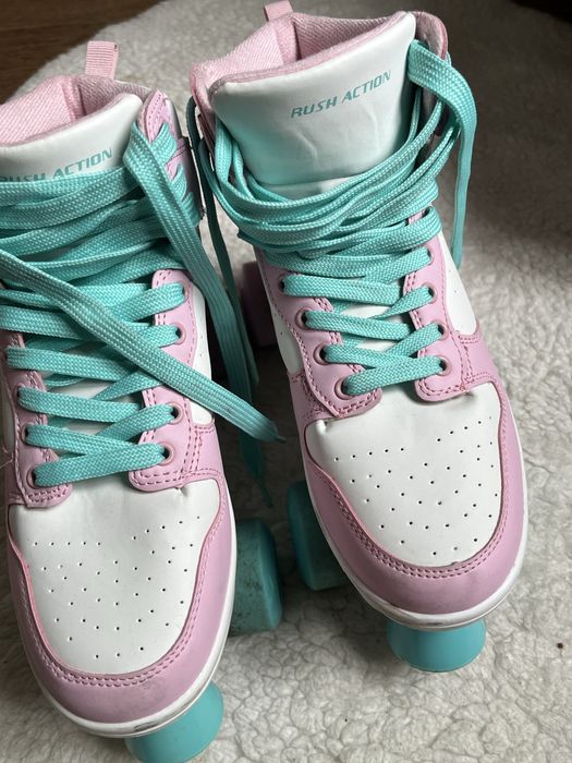 Роликовые коньки квады Rush action