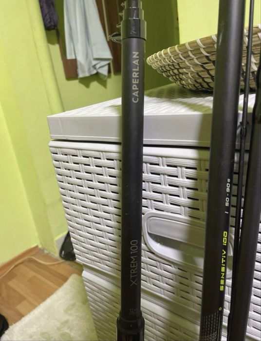 Set 2 lansete pescuit – stare foarte bună