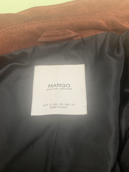 Куртка замшевая, размер S