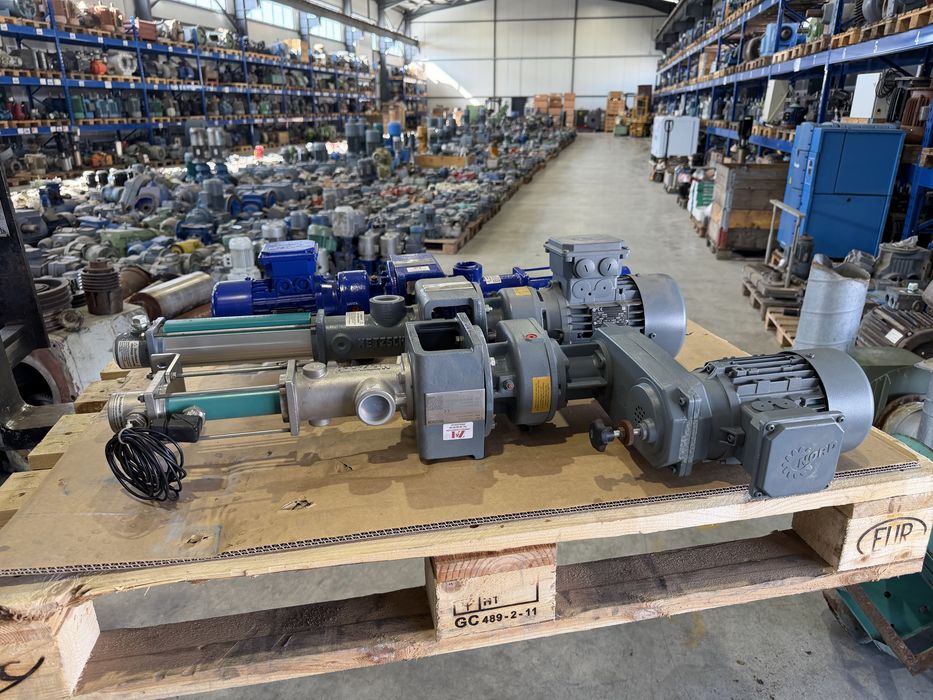 Нова винтова/шнекова помпа Netzsch 700-2200 l/h