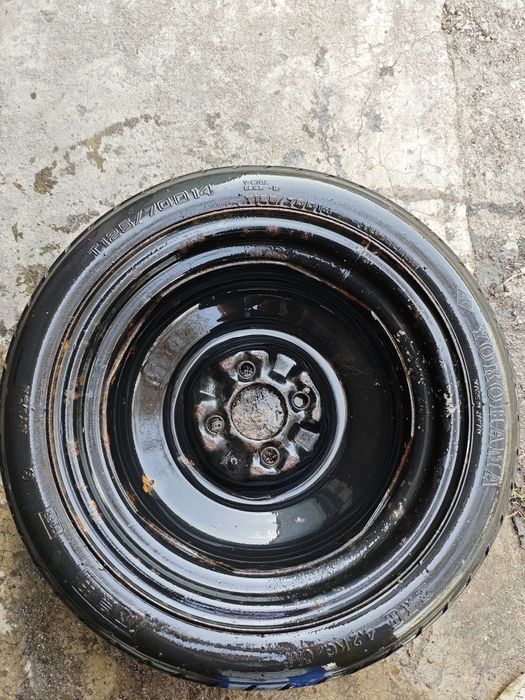 Колесо , докатка , запаска , таблетка .