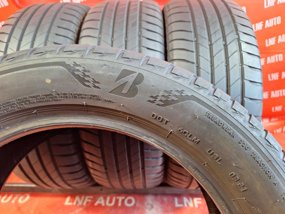Anvelope de VARA - 215/55/17 - BRIDGESTONE - 6 MM - DOT 2021 !