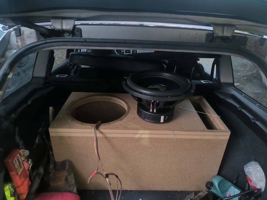 Бас каса с говорител и усилвател DEAF BONCE/APOCALYPSE