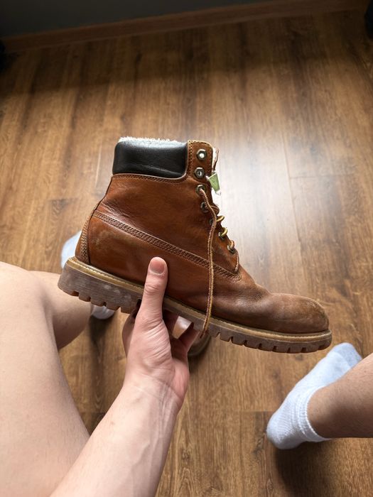 Timberland кожени зимни боти – естествена кожа