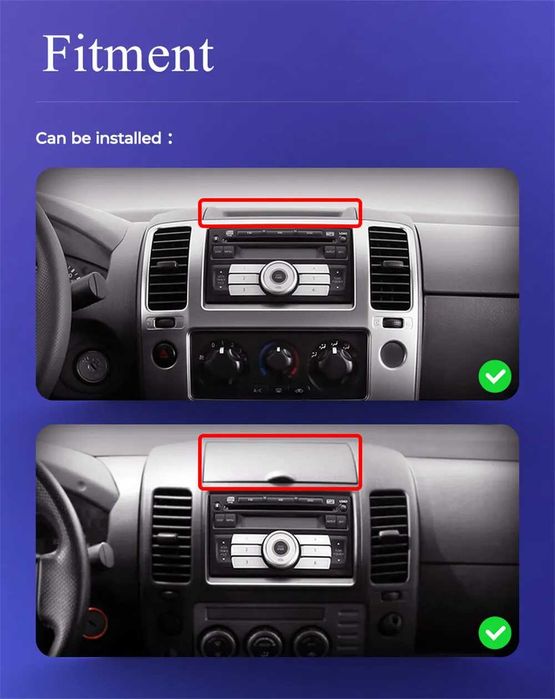 Мултимедия Двоен дин за Nissan NAVARA Навигация Навара плеър Android