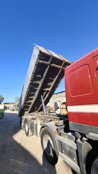 Самосвал 4оси с кран