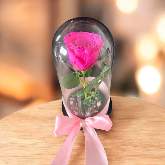 Cadou Mos Nicolae trandafiri criogenati, ursuleti