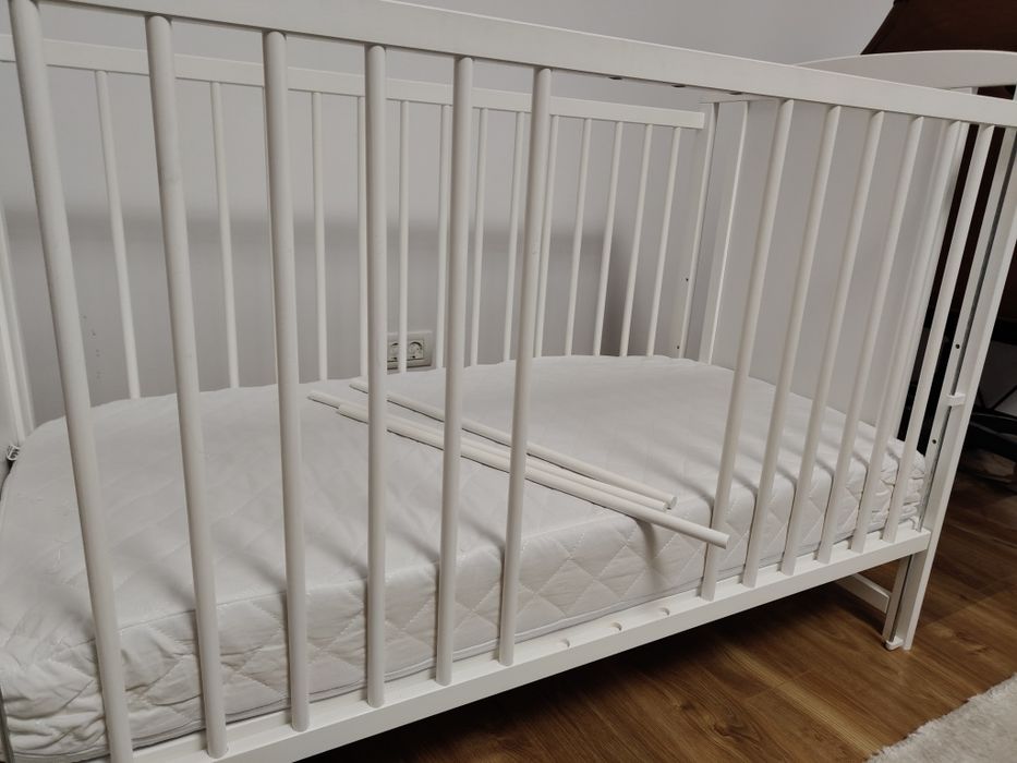 Pătuț Baby Needs cu saltea 12cm