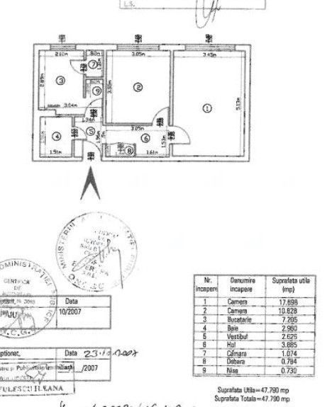 Apartament 2 camere, cota 1/2, Bucuresti, ID: R2942554