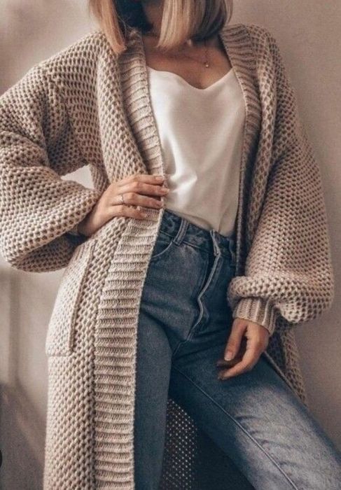 Кардиганы своими руками...