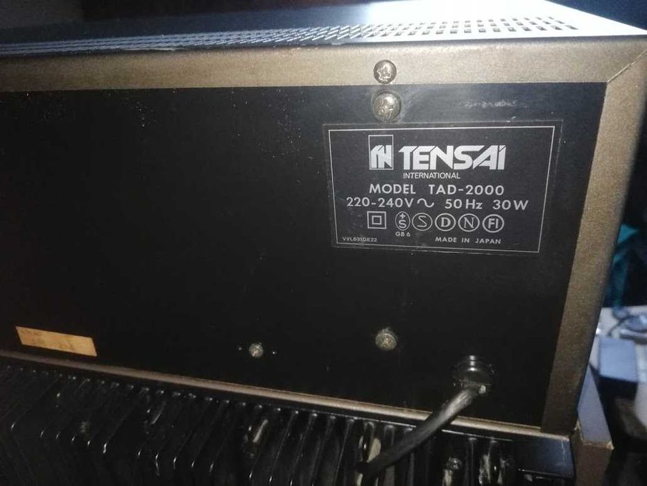 Vand cd muzica,TENSAI TAD2000,muzica,deck,cd player