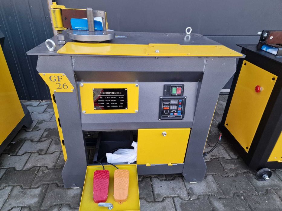 Masina de fasonat fier beton / etrieri 4-26mm 4kw 220V NOUA