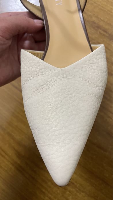 Лодочки из полностью натуральной кожи