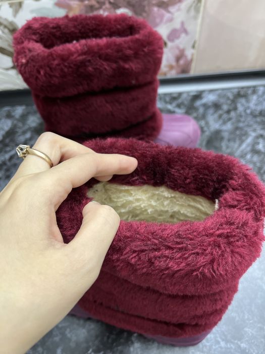 Сапоги зимние размер 32 для девочек