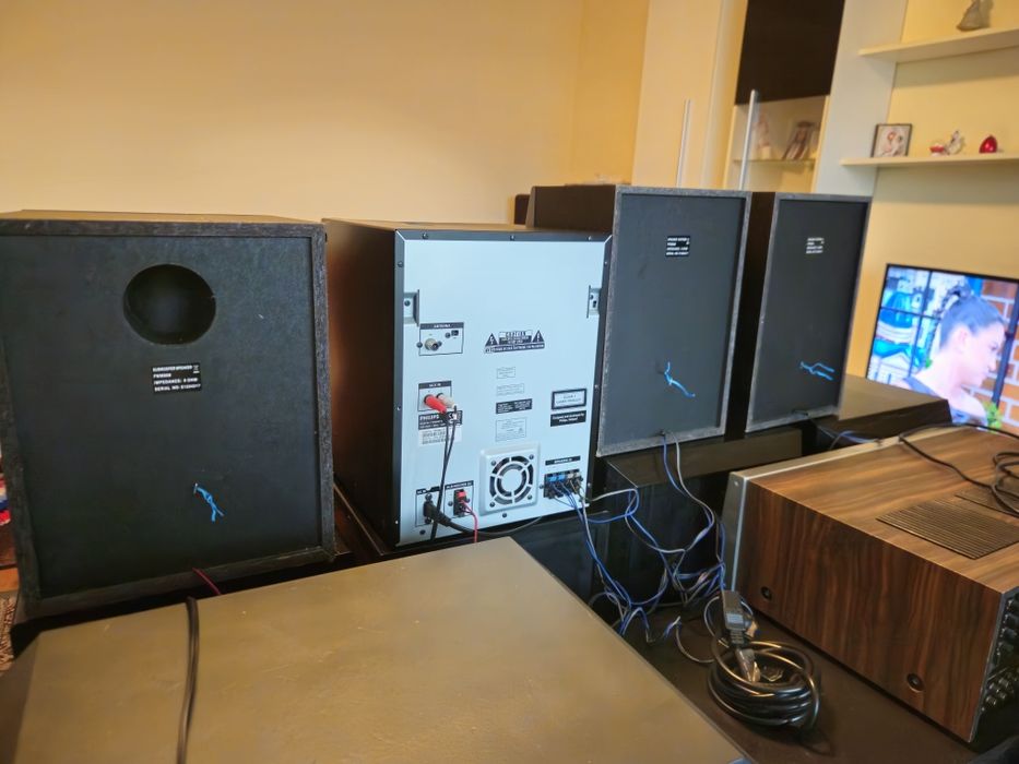 Combina audio Philips FW m608