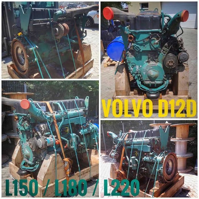 motor volvo d12d second hand