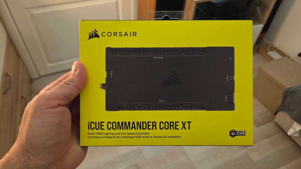 Corsair RGB 18 FANs controler iCUE Commander CORE XT НОВ