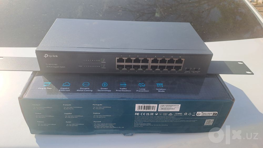 Switch hab 16 ta port 1 gigalik tp link