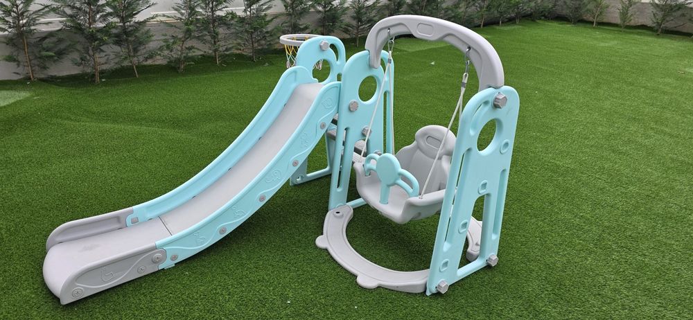 Complex tobogan si leagan copii