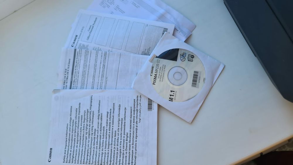 Цветной принтер Canon