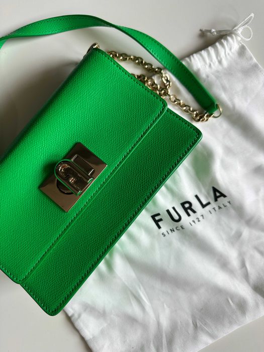 Нова чанта Furla 1927 Crossbody, зелена