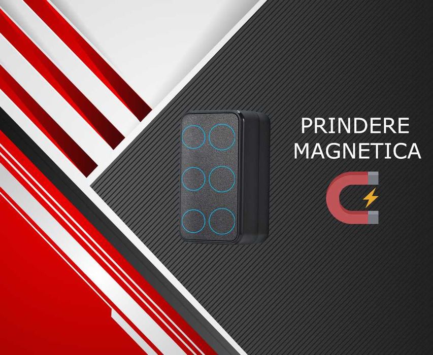 Microfon Spion in Mini Dispozitiv [COMPLET] Hi-Guard – Magnetic – Aplicatie Smart – Localizare GPS – Activare vocala – Senzor de Miscare SMT SECURITY